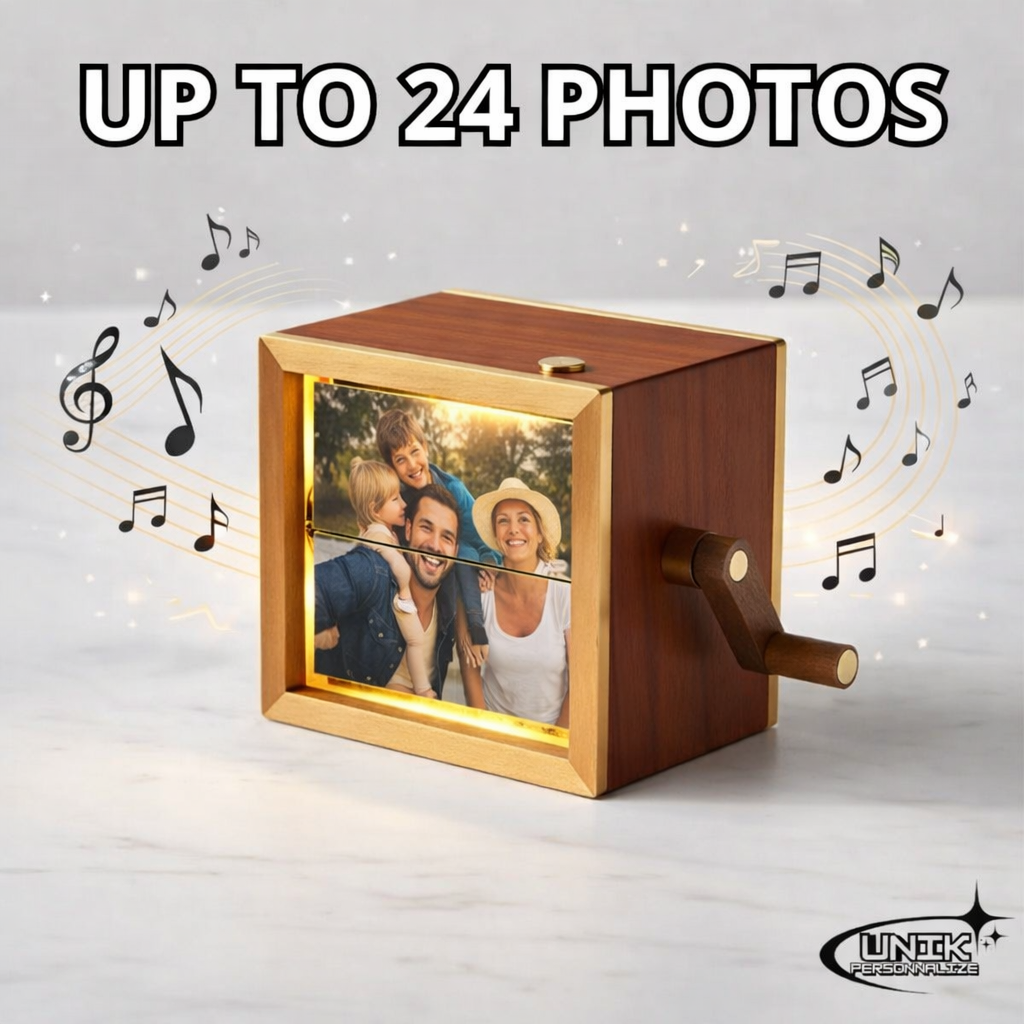 Personalized Flip Photo Box